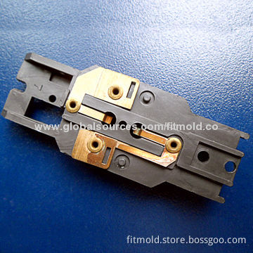 Metal Stamping Part, Made of Aluminum, Used for Automotive Chassis, Riveted with Plastic Parts